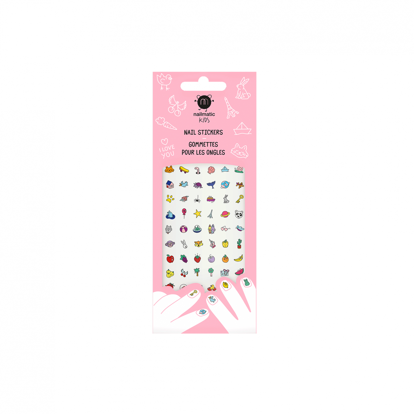 stickers tatuagens unhas nailmatic