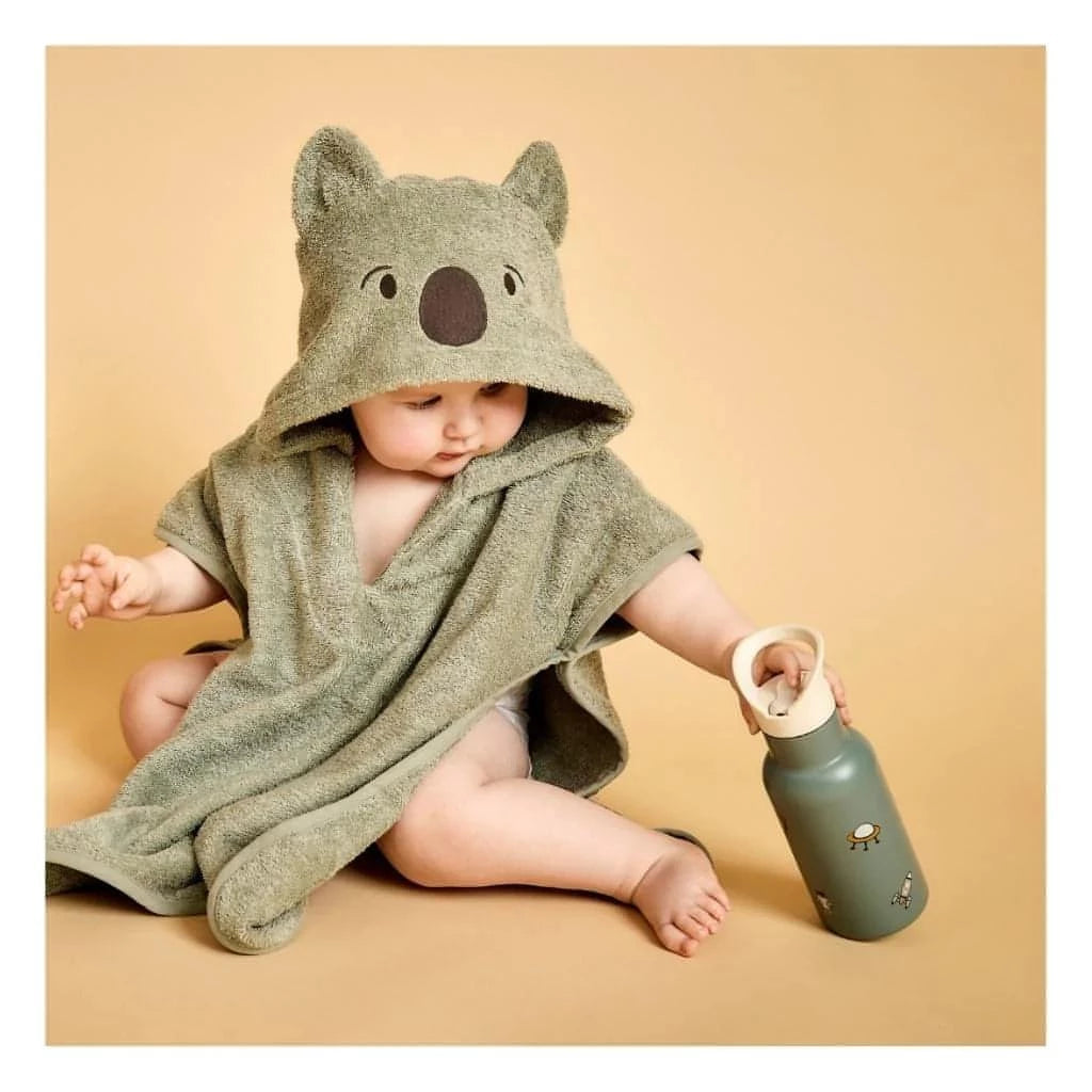 Poncho Bear Light Green