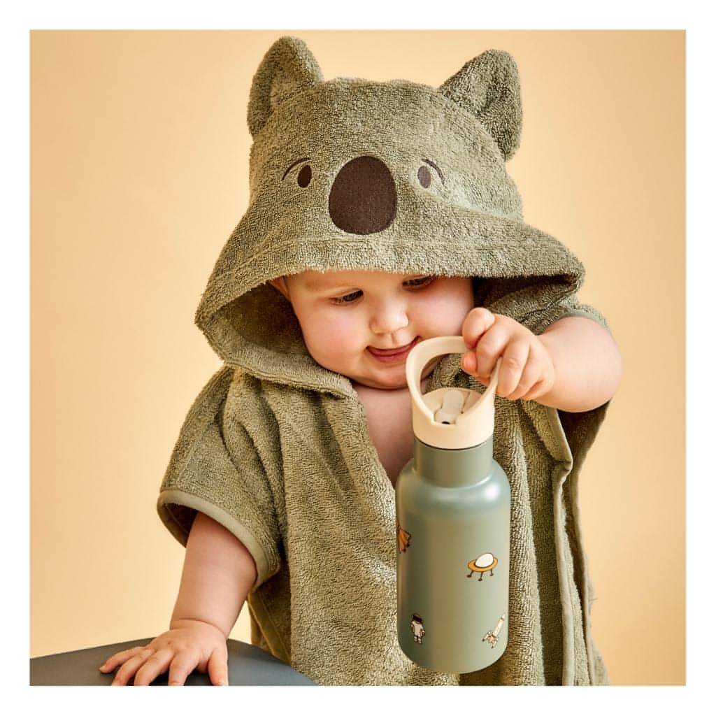 Poncho Bear Light Green