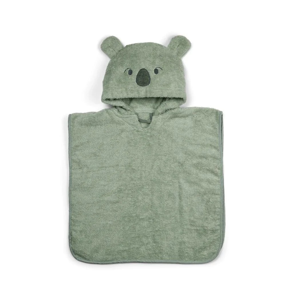 Poncho Bear Light Green