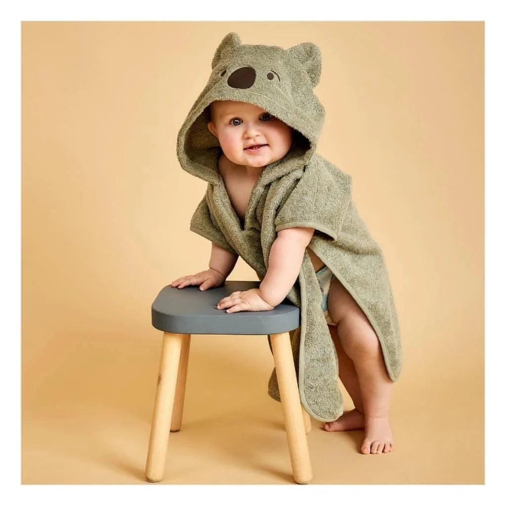 Poncho Bear Light Green