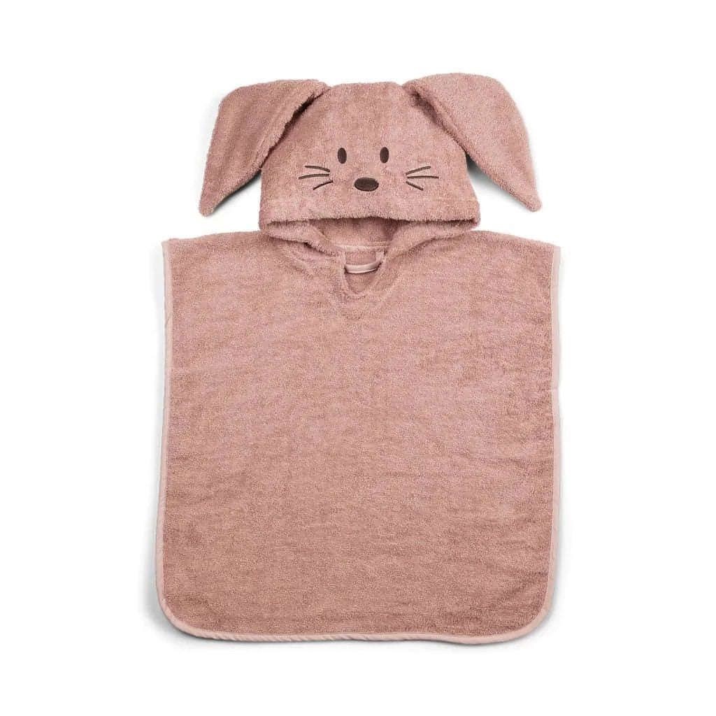 Poncho Rabbit Rose