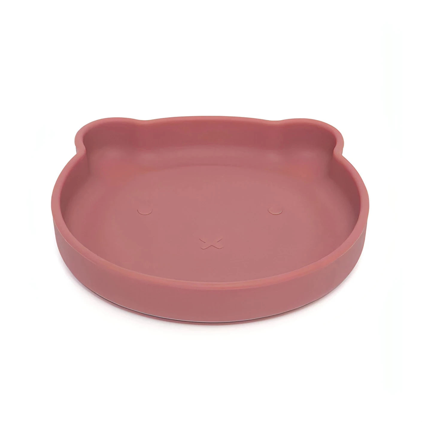 Prato com ventosa Bear Mahogany Rose