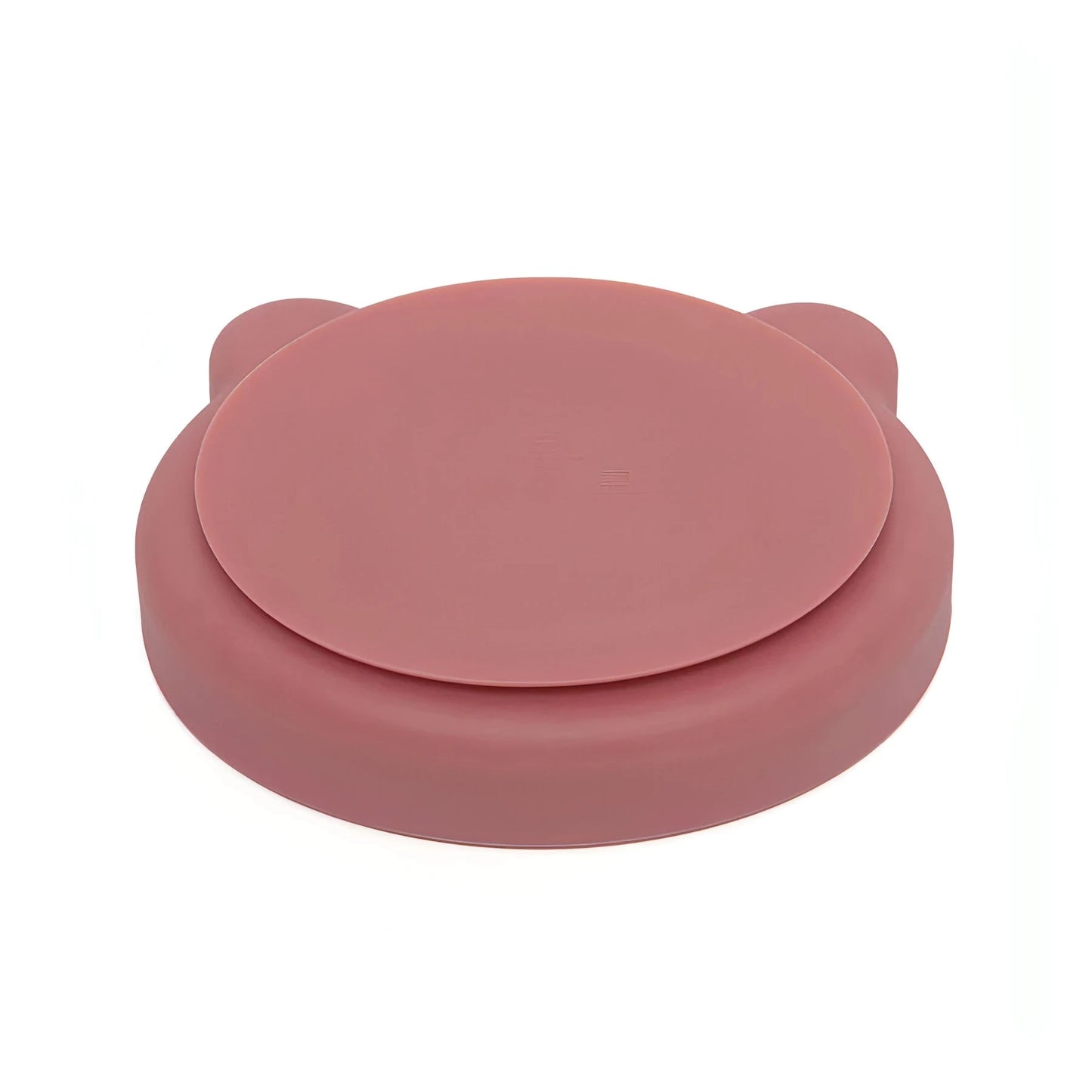 Prato com ventosa Bear Mahogany Rose