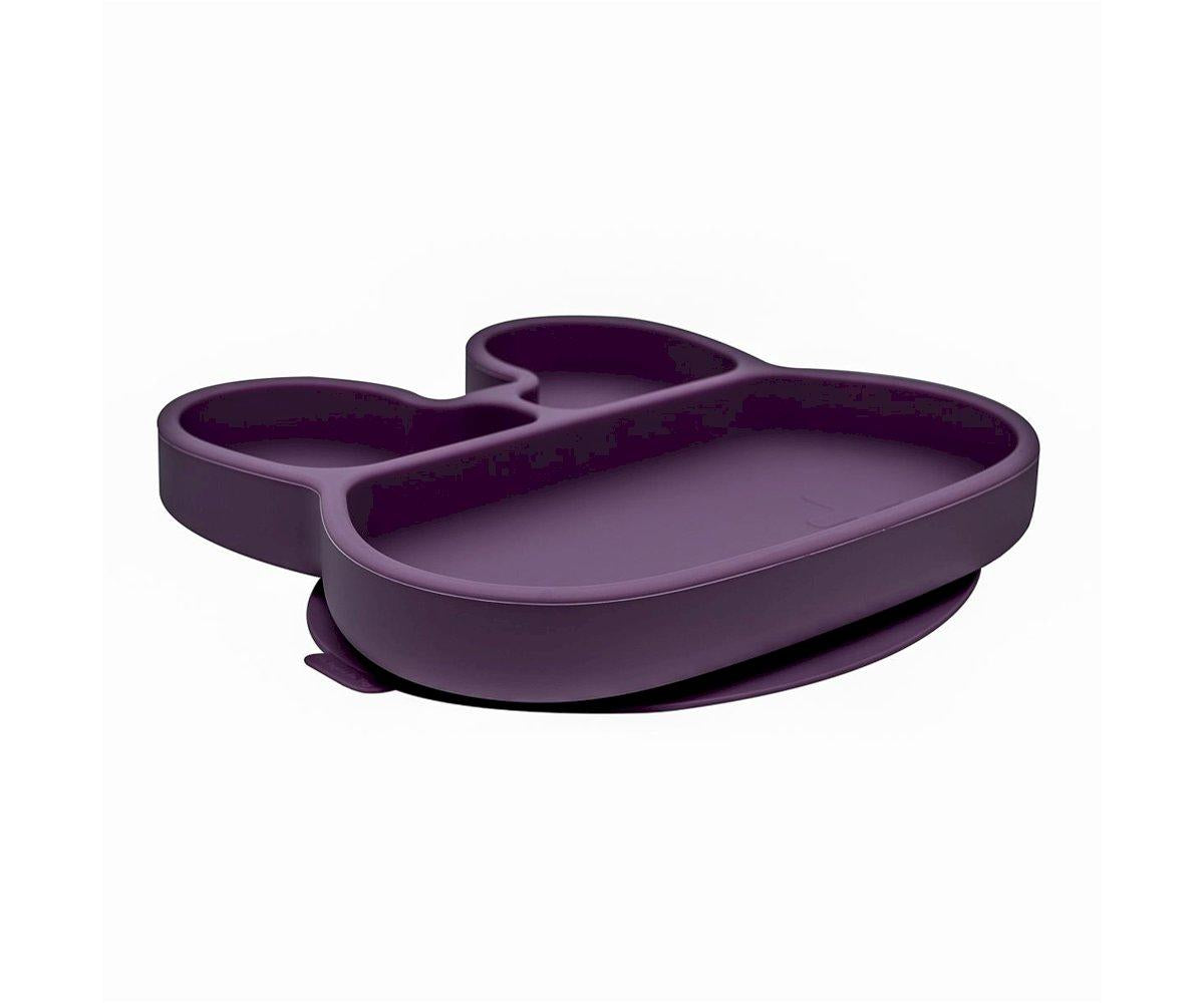 Prato em Silicone Coelho Plum | We Might Be Tiny