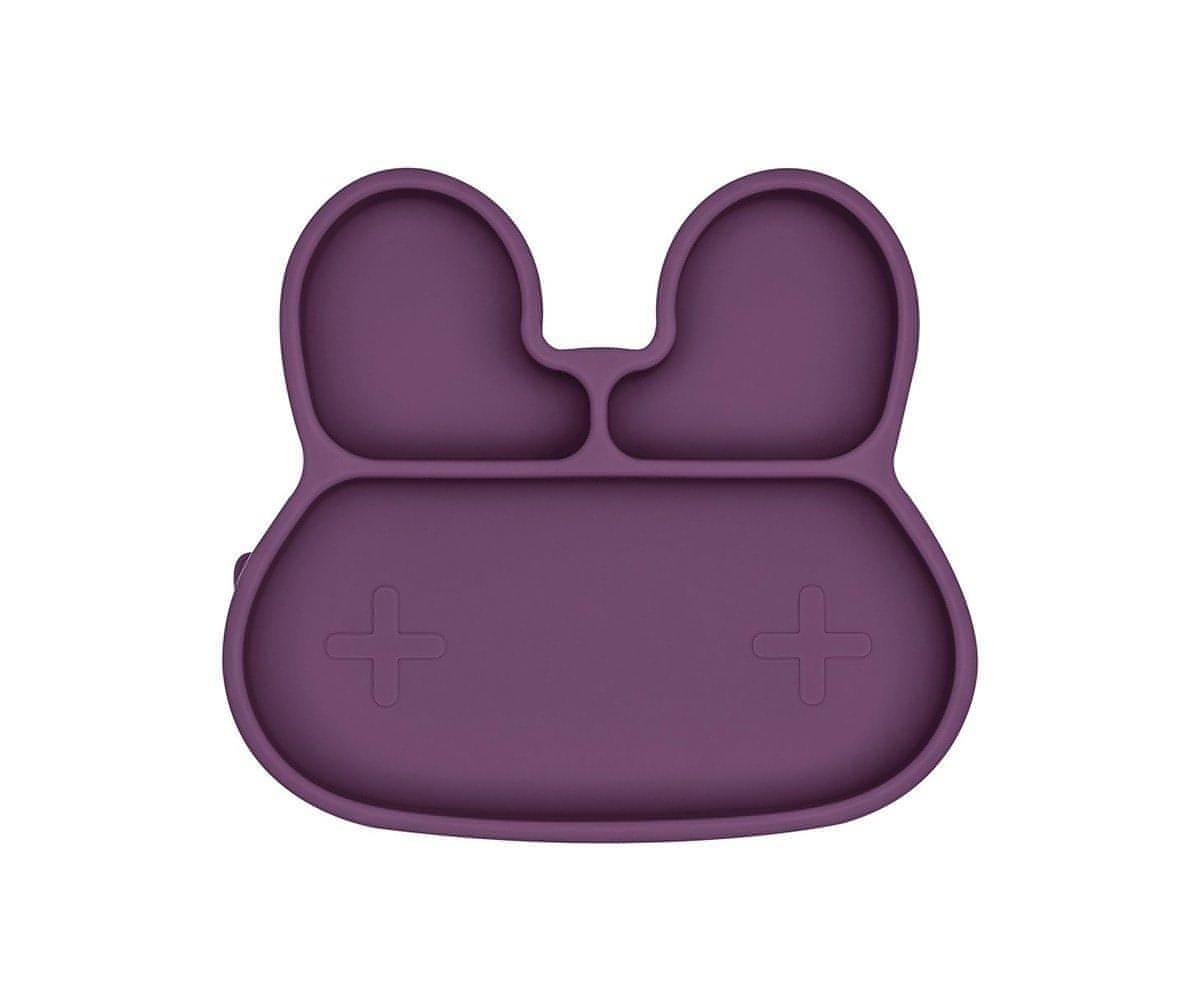 Prato em Silicone Coelho Plum | We Might Be Tiny