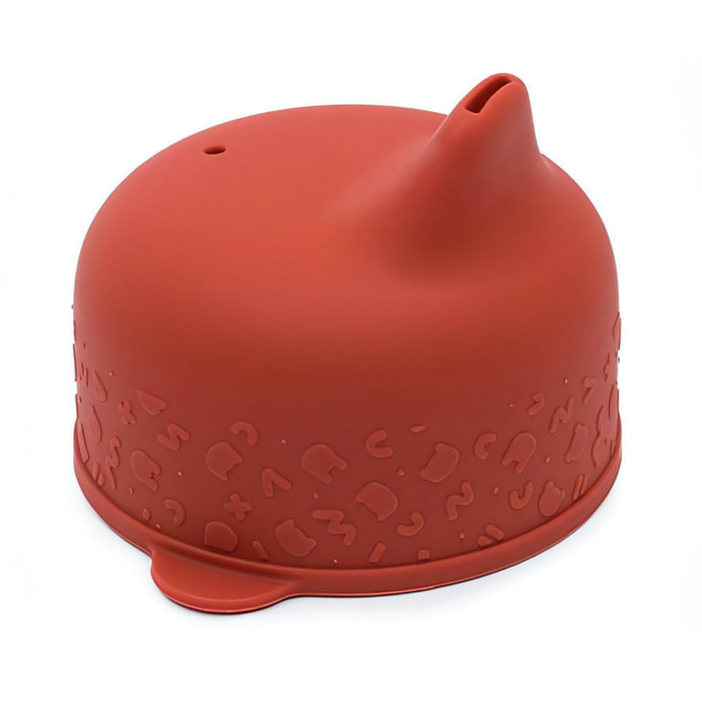 Sippie Lid for Silicone Cup Terracotta