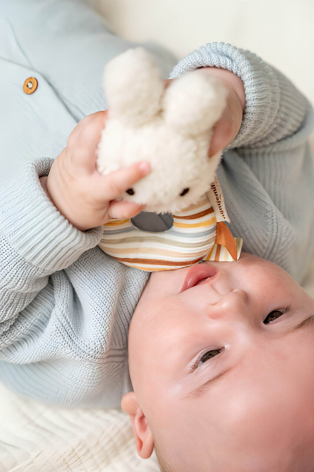 Roca Miffy Vintage Bunny Ring | Stripes