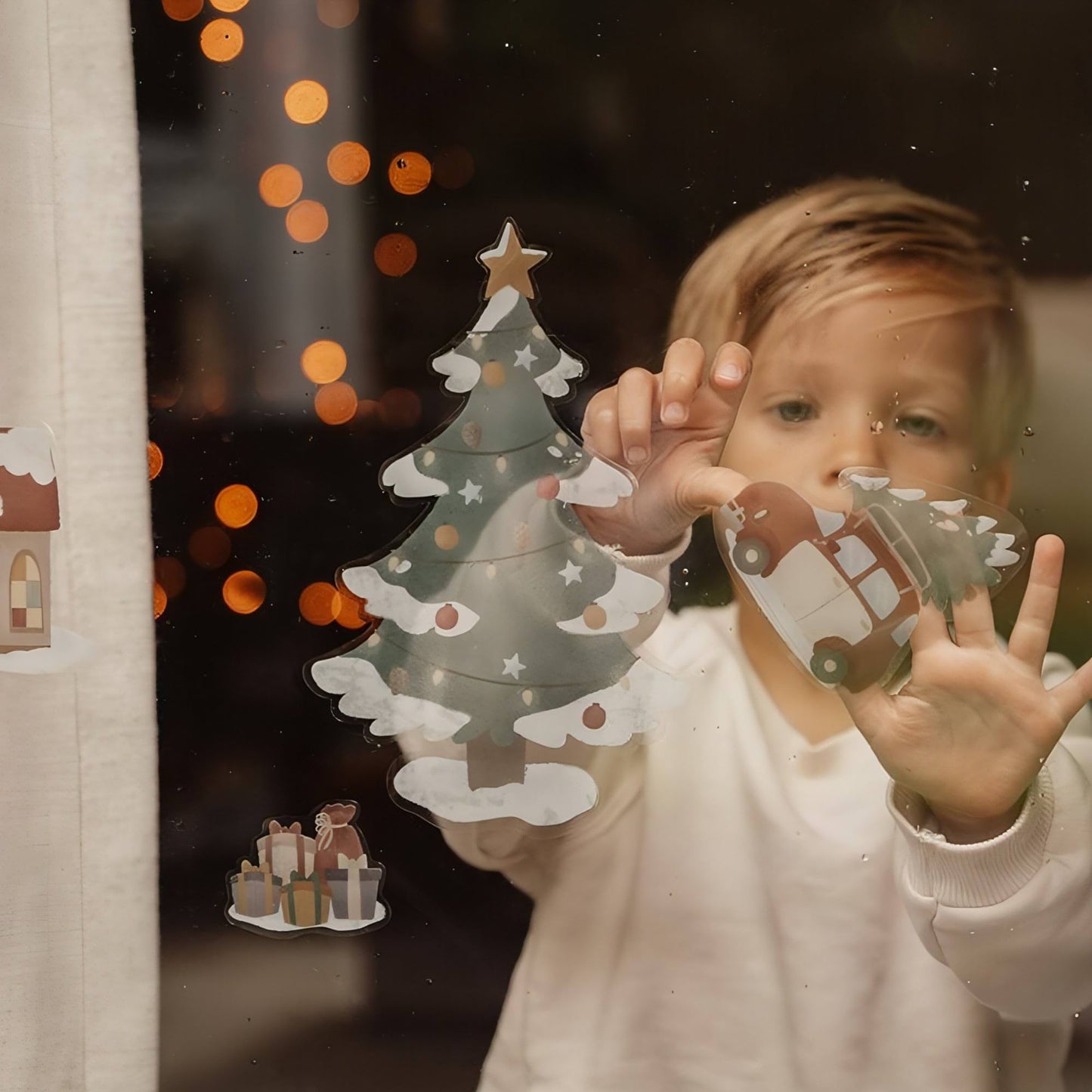 Autocolantes Vidro de Natal