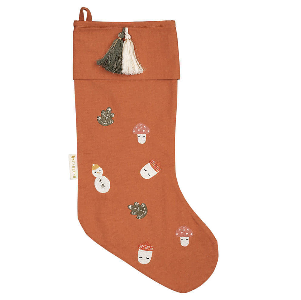 Meia De Natal Para Prendas Forest
