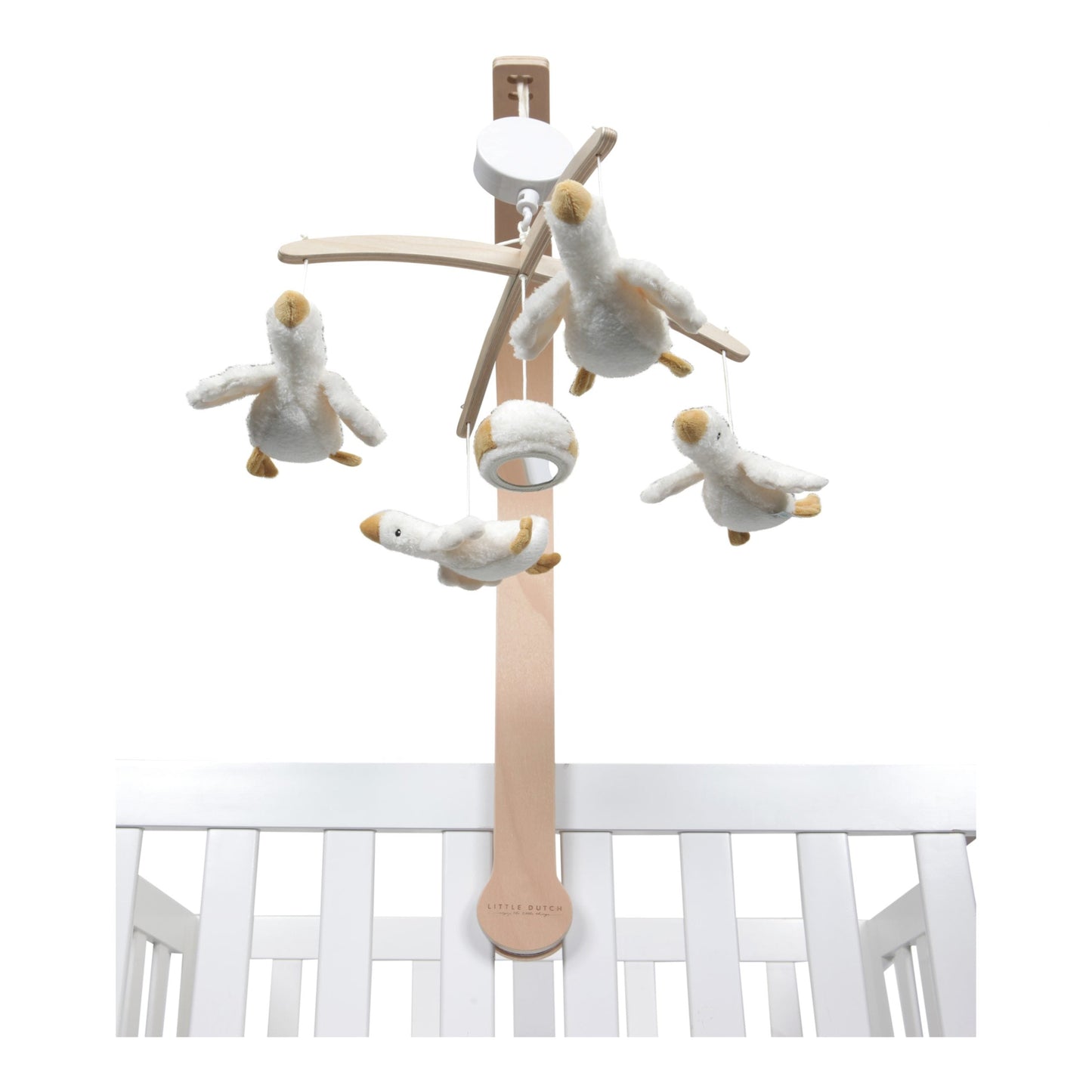 Little Goose Wooden Musical Mobile
