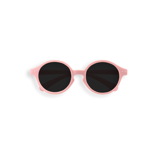 Óculos de Sol Izipizi rosa pastel para crianças dos 9 aos 36 meses