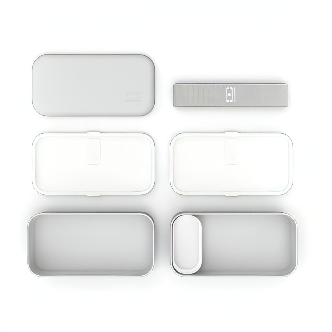 Mb Original Light Gray Lunch Box