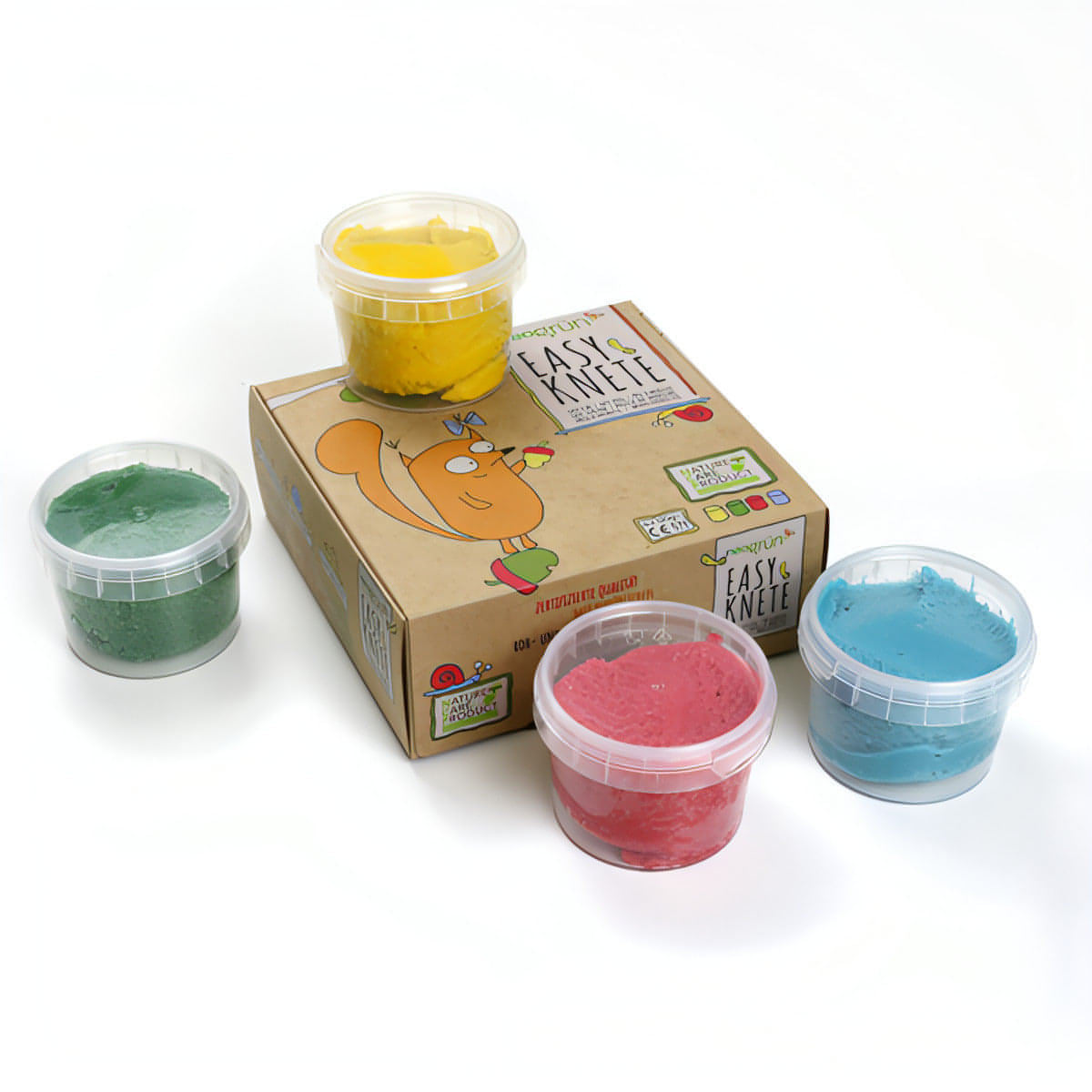 Conjunto Plasticina Natural Yuki