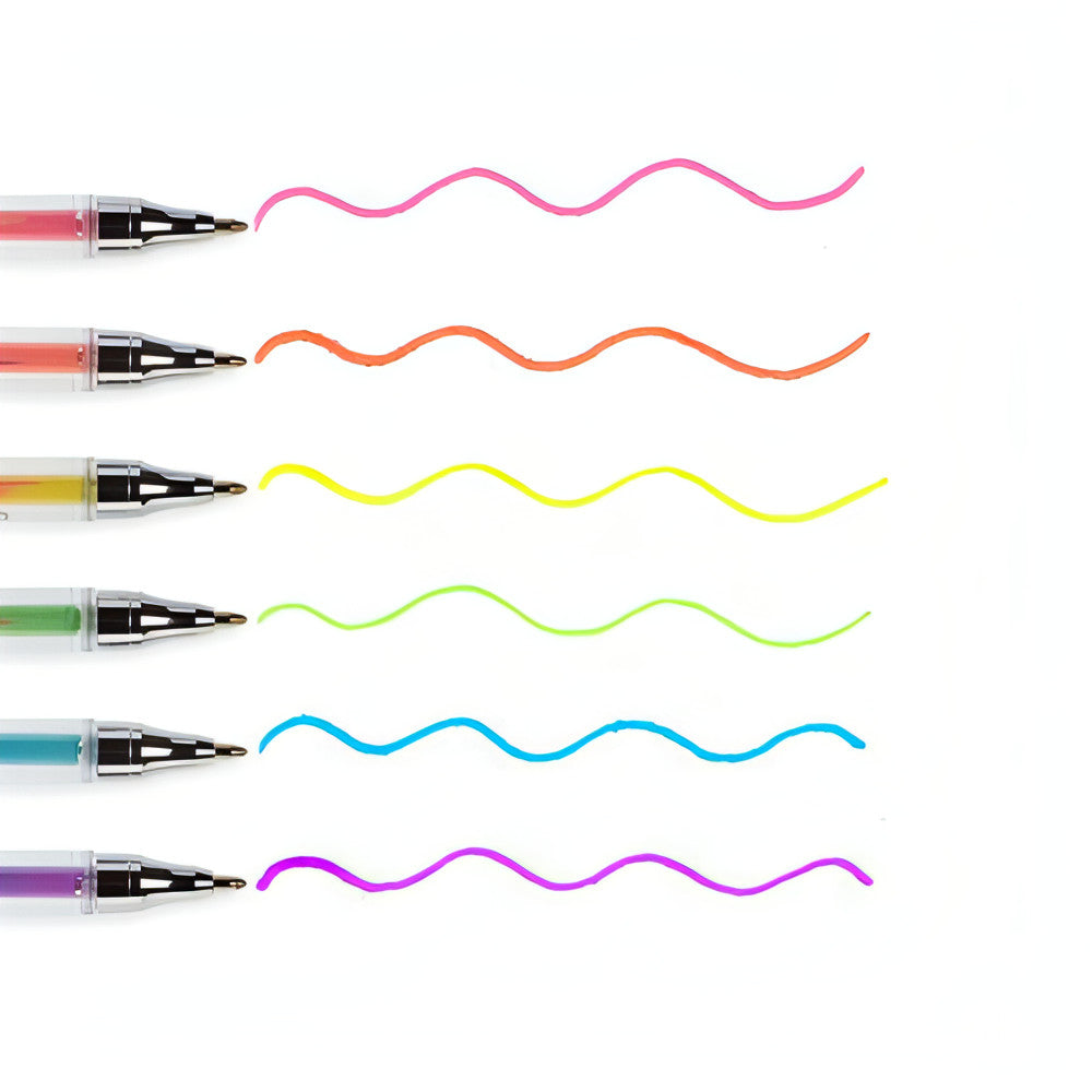Canetas de Gel Multicores com Aroma Tutti Fruitti