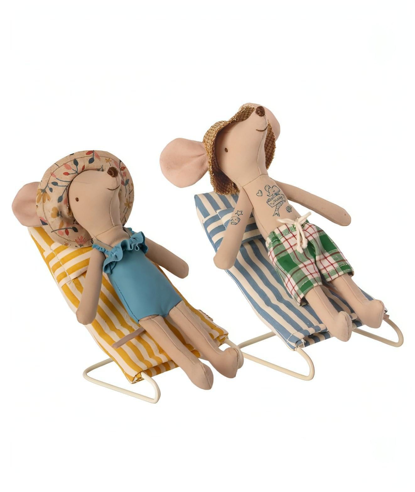 Conjunto de 2 Cadeiras de Praia