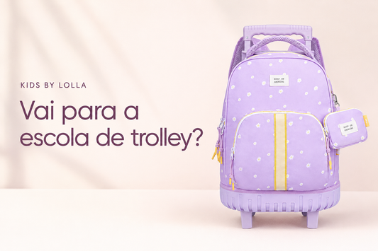 Mochilas May com trolley para o regresso escolar