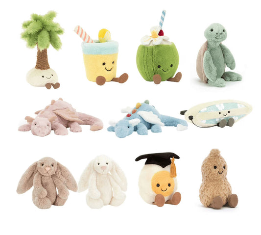 Jellycat: O Mundo Mágico dos Peluches Mais Adorados