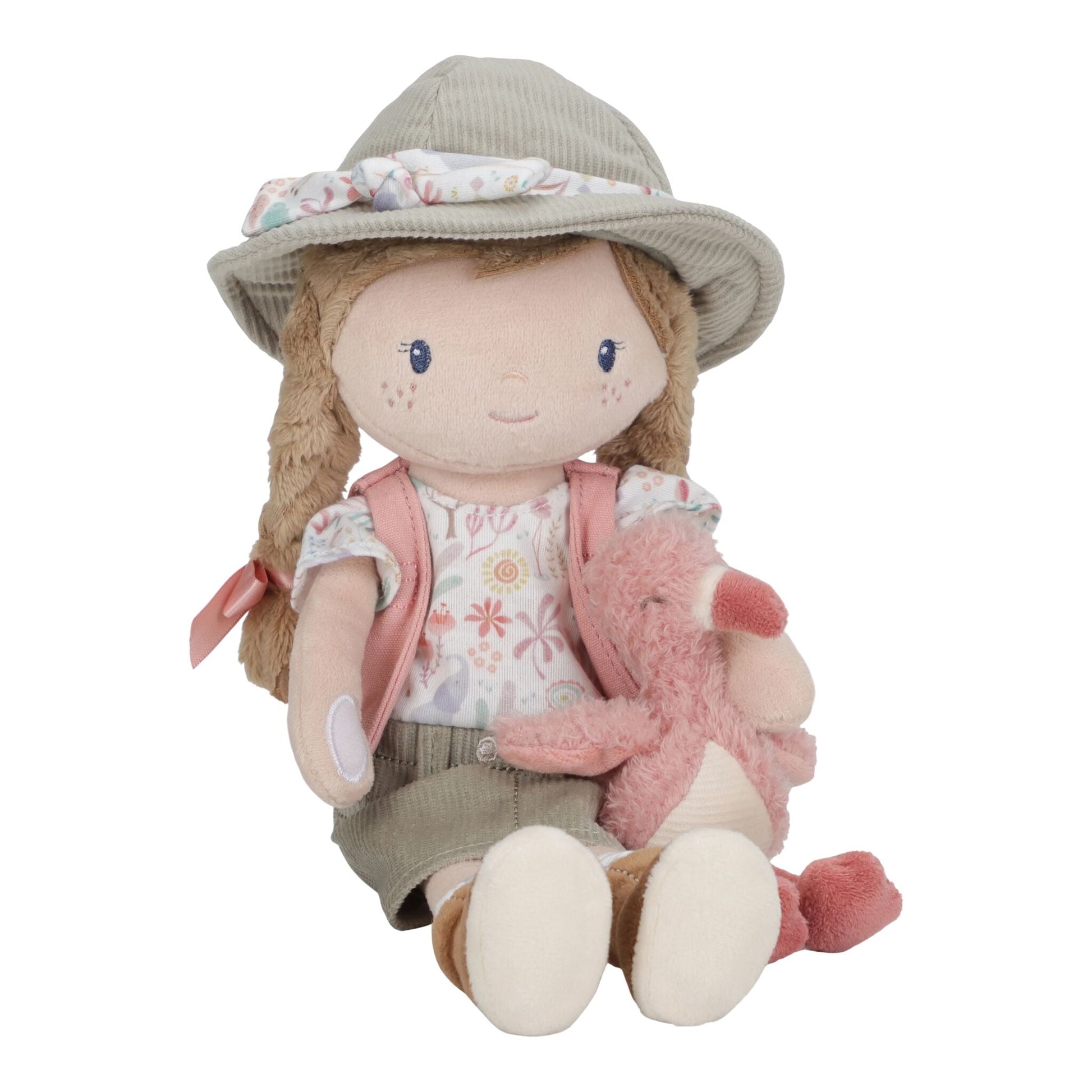 Boneca Ranger Rosa Little Dutch flamingo