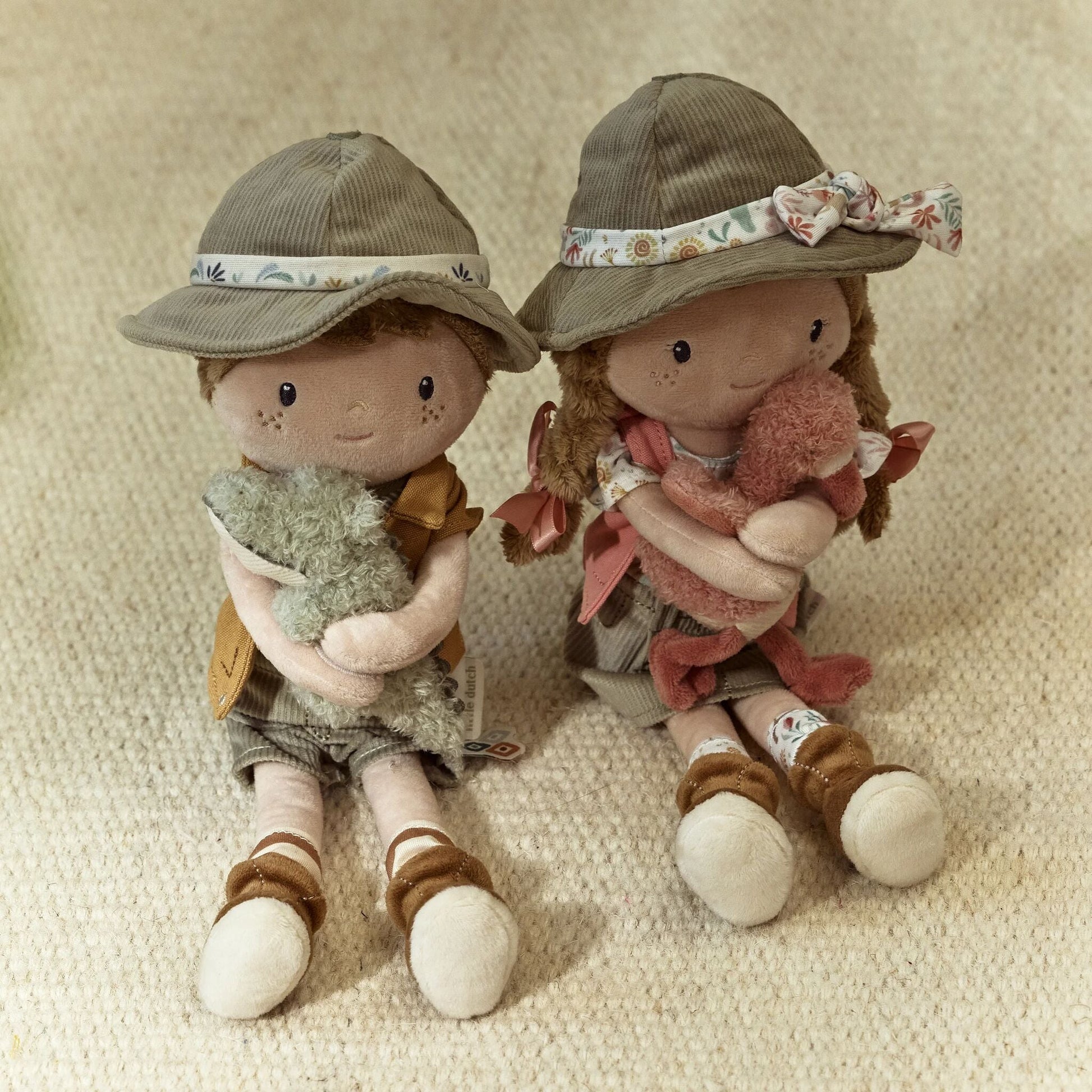 Bonecas Safari Friends Little Dutch conjunto