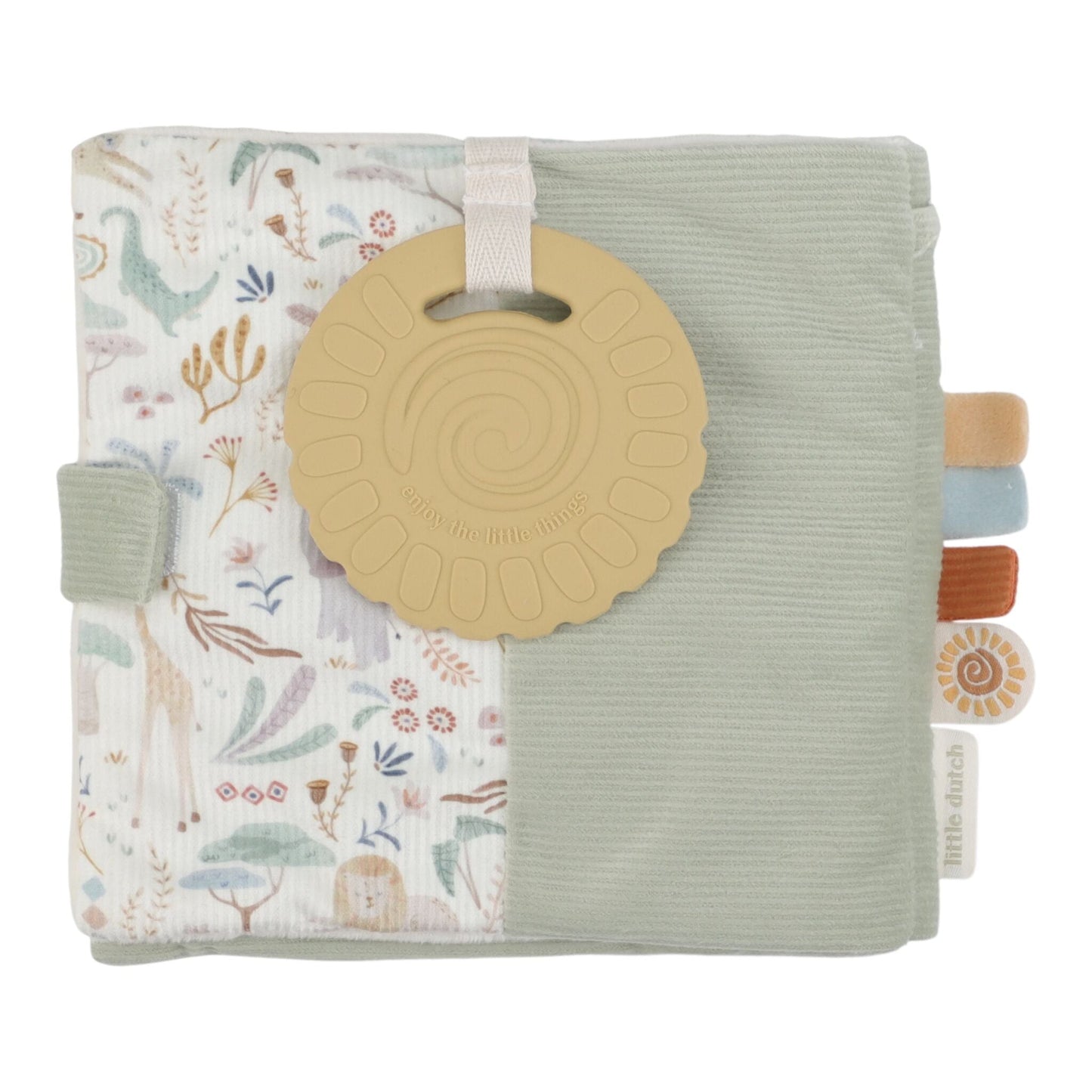 Livro de atividades verde Little Dutch Safari