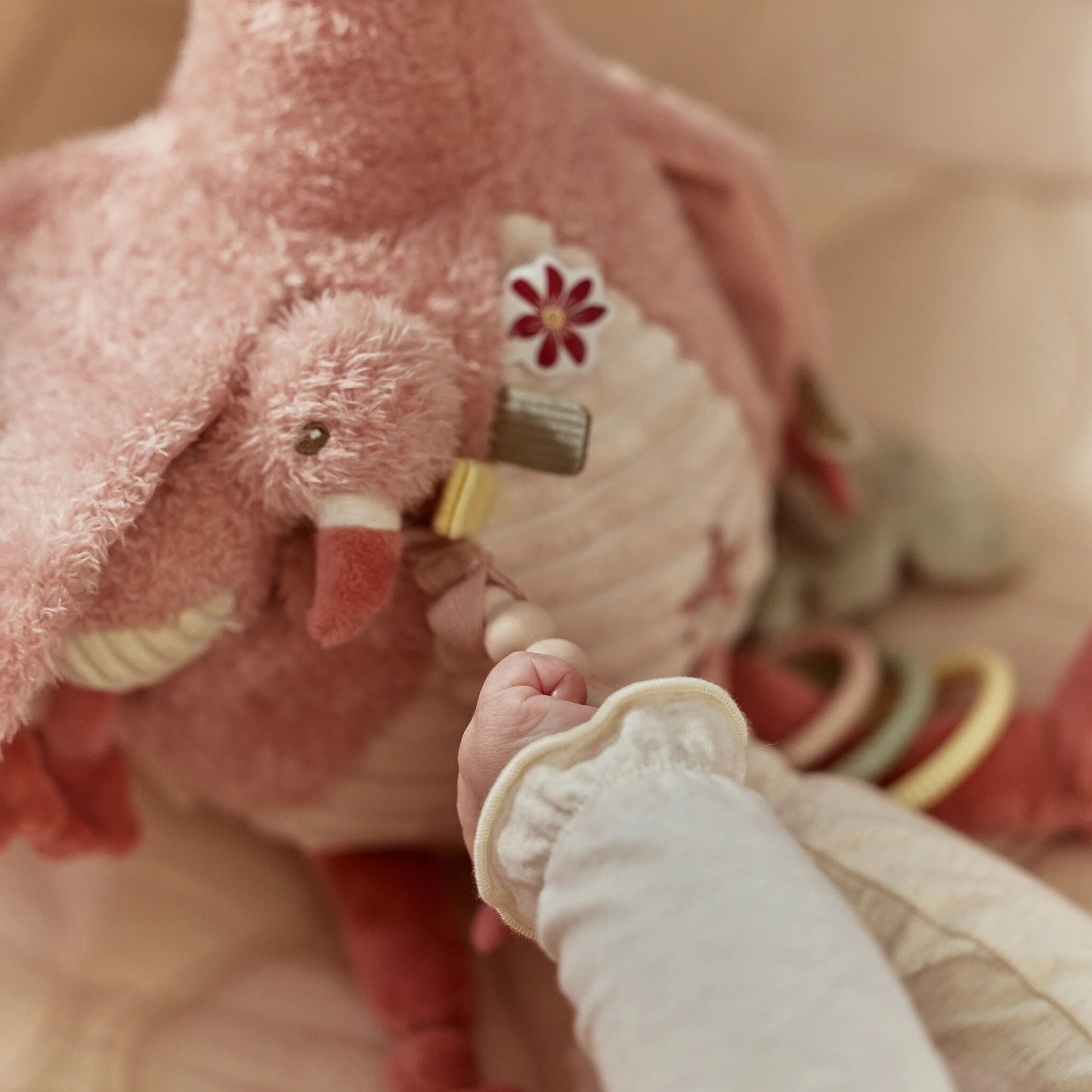 Peluche flamingo Safari Friends Little Dutch