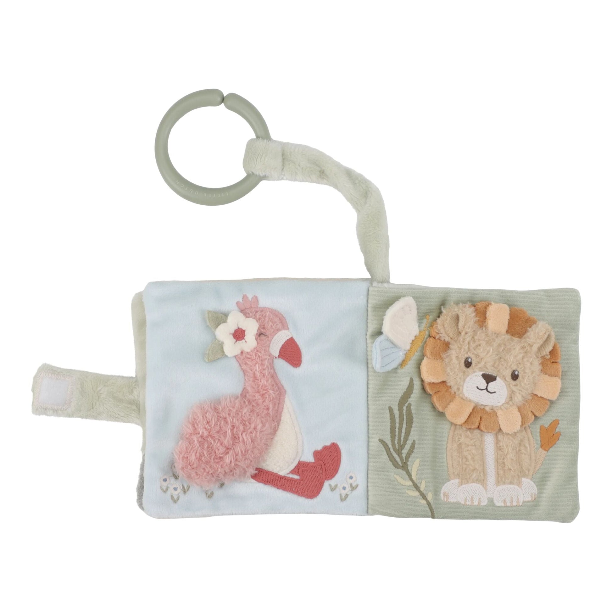 Livro de atividades para carrinho verde Little Dutch