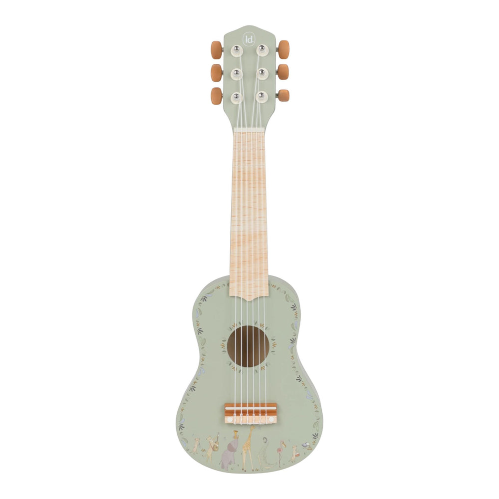 Guitarra de Madeira Verde — Safari Friends