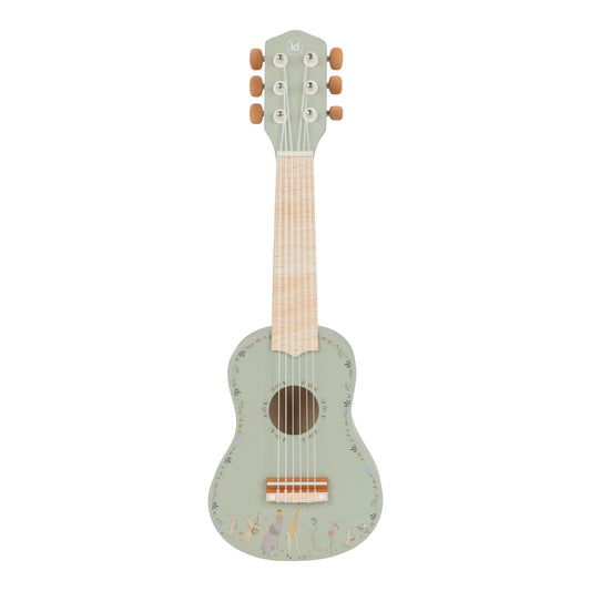 Guitarra de Madeira Verde Little Dutch Safari Friends