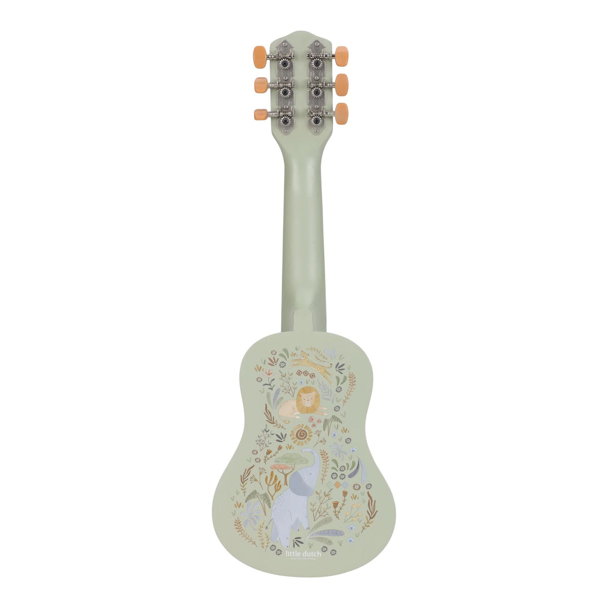 Guitarra de Madeira Verde Little Dutch Safari Friends