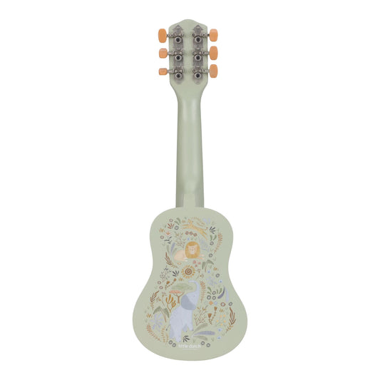 Guitarra de Madeira Verde Little Dutch Safari Friends