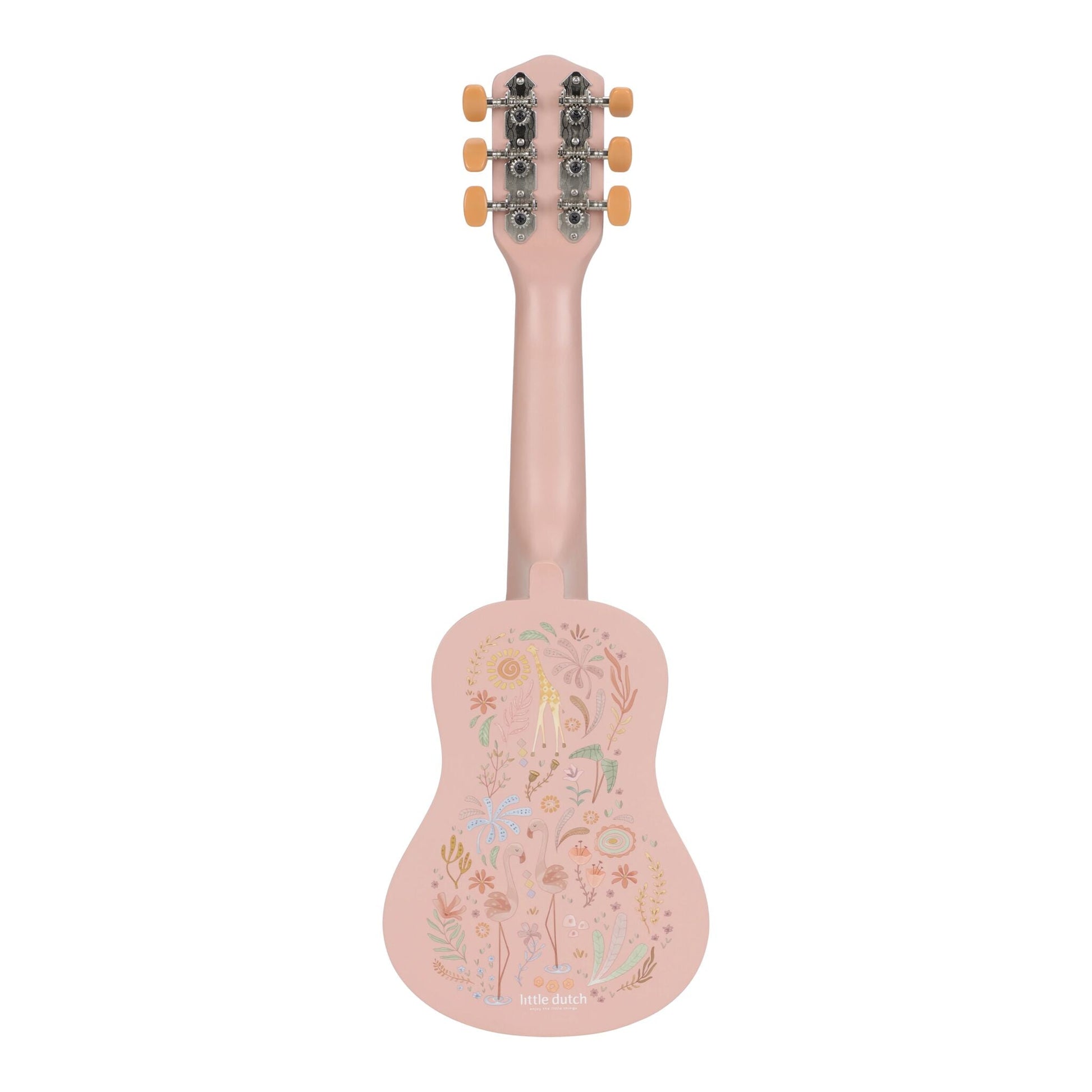 Guitarra de Madeira Rosa Little Dutch Safari Friends