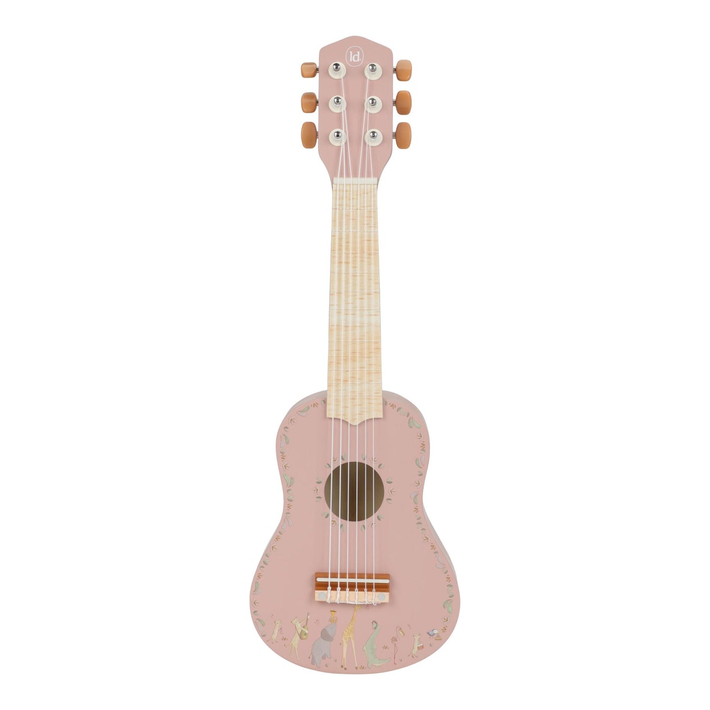 Guitarra de Madeira Rosa Little Dutch Safari Friends