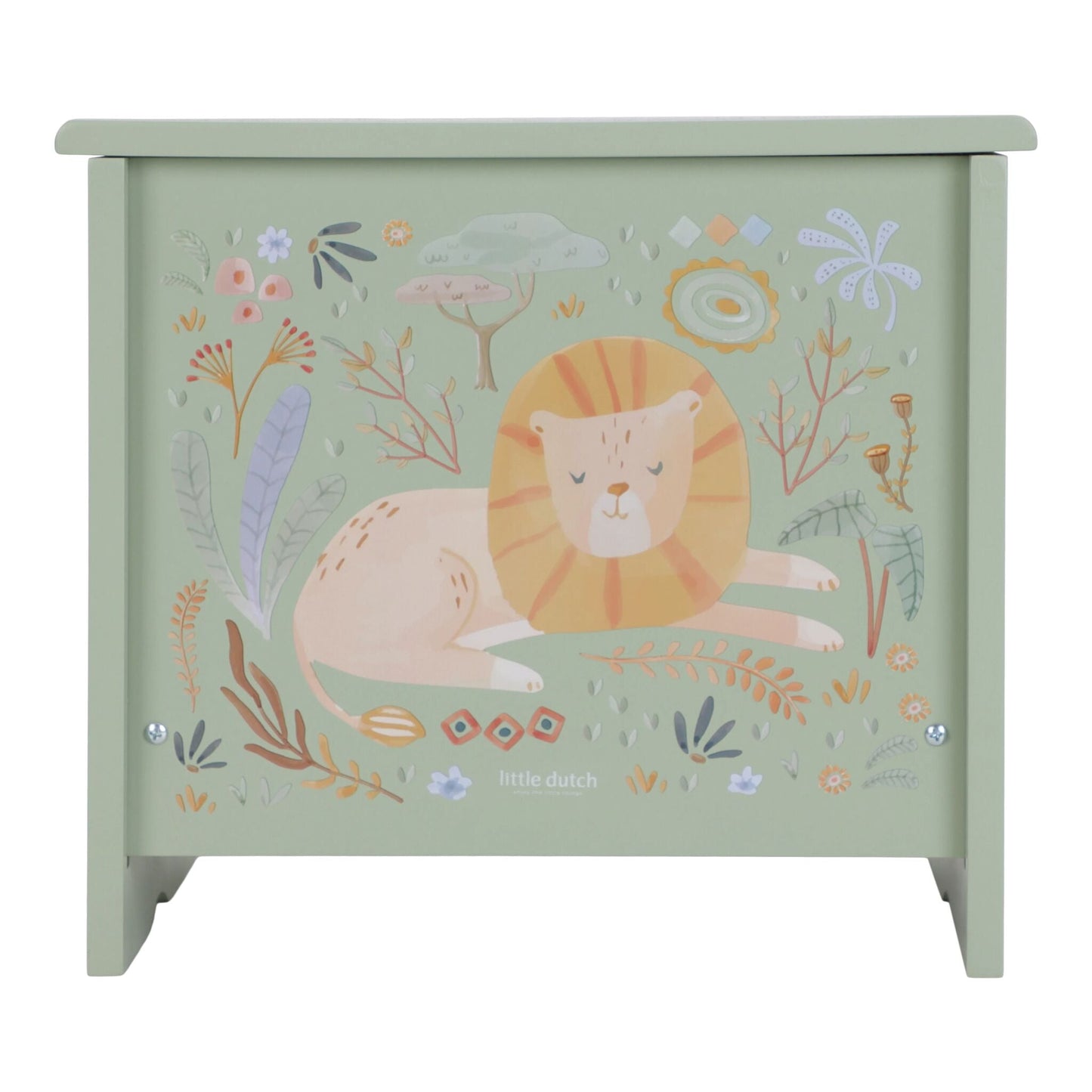 Piano de Madeira Verde Safari Friends Little Dutch