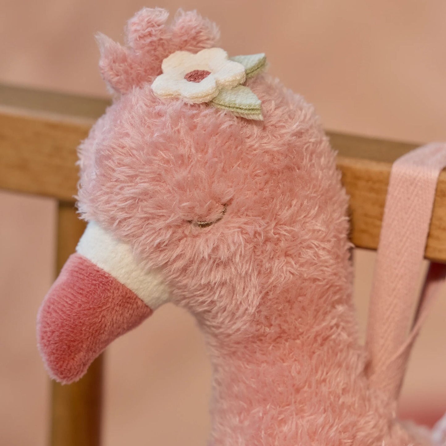 Caixa de Música Flamingo Rosa Little Dutch cordão