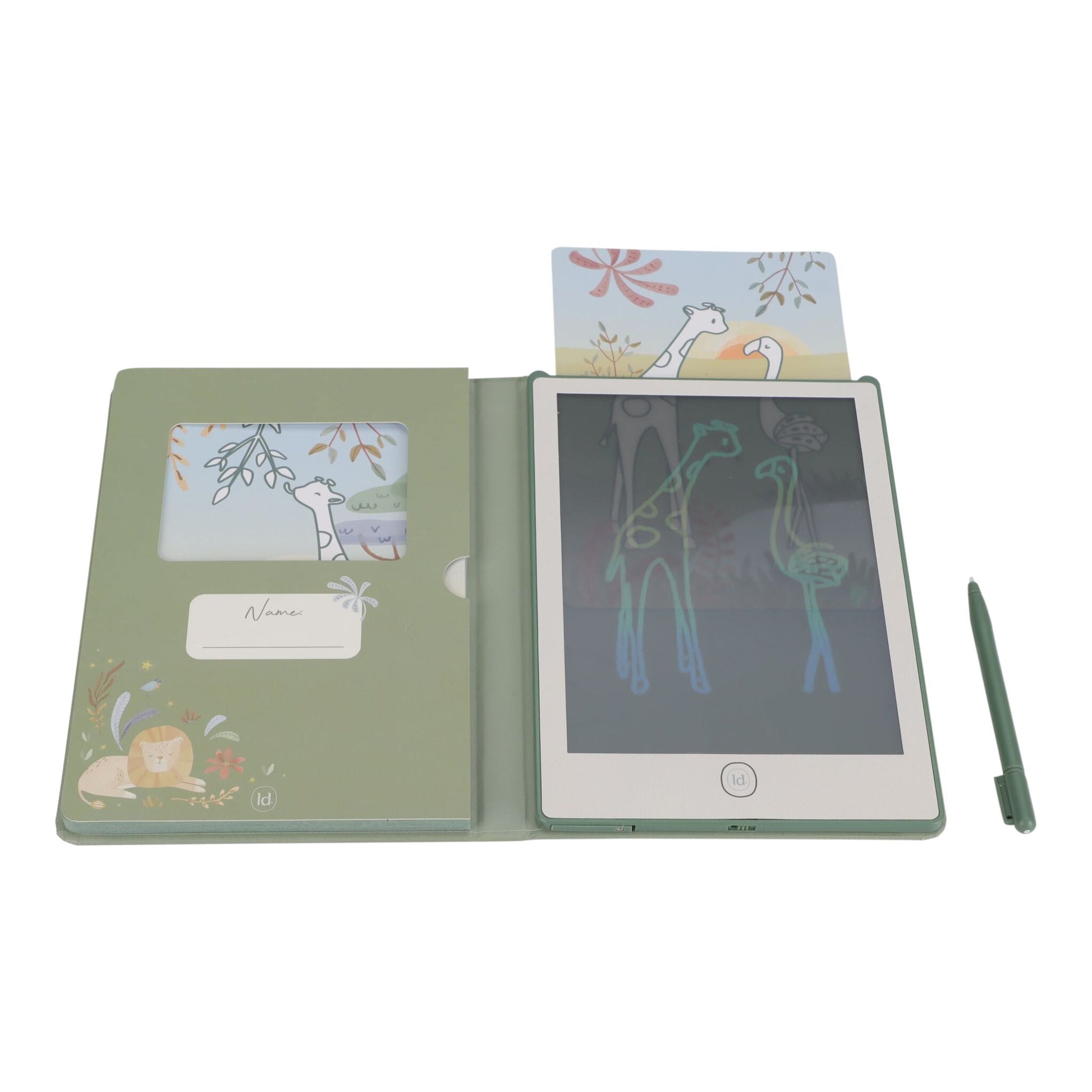 Tablet de Desenho Verde Little Dutch