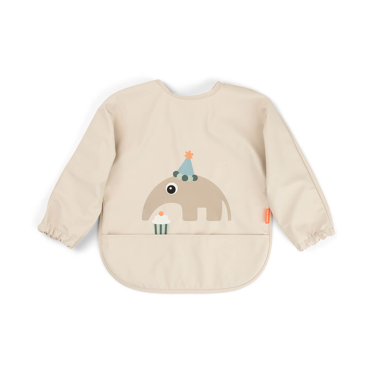 Babete com bolso Celebration Sand Done by Deer | done-by-deer-babete-bolso-celebration-sand-lollakids