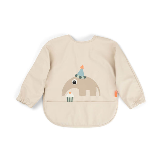 Babete com bolso Celebration Sand Done by Deer | done-by-deer-babete-bolso-celebration-sand-lollakids