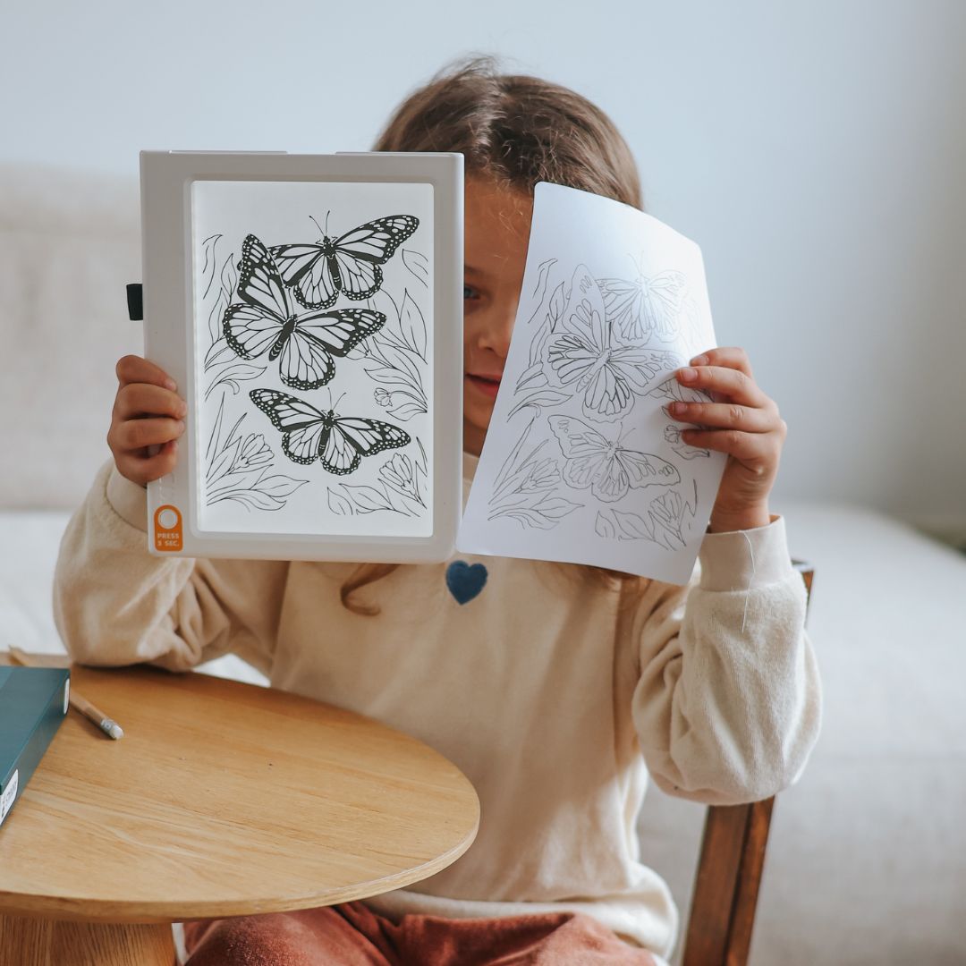 KIDYDRAW-PAD Animais Kidywolf – criança a desenhar
