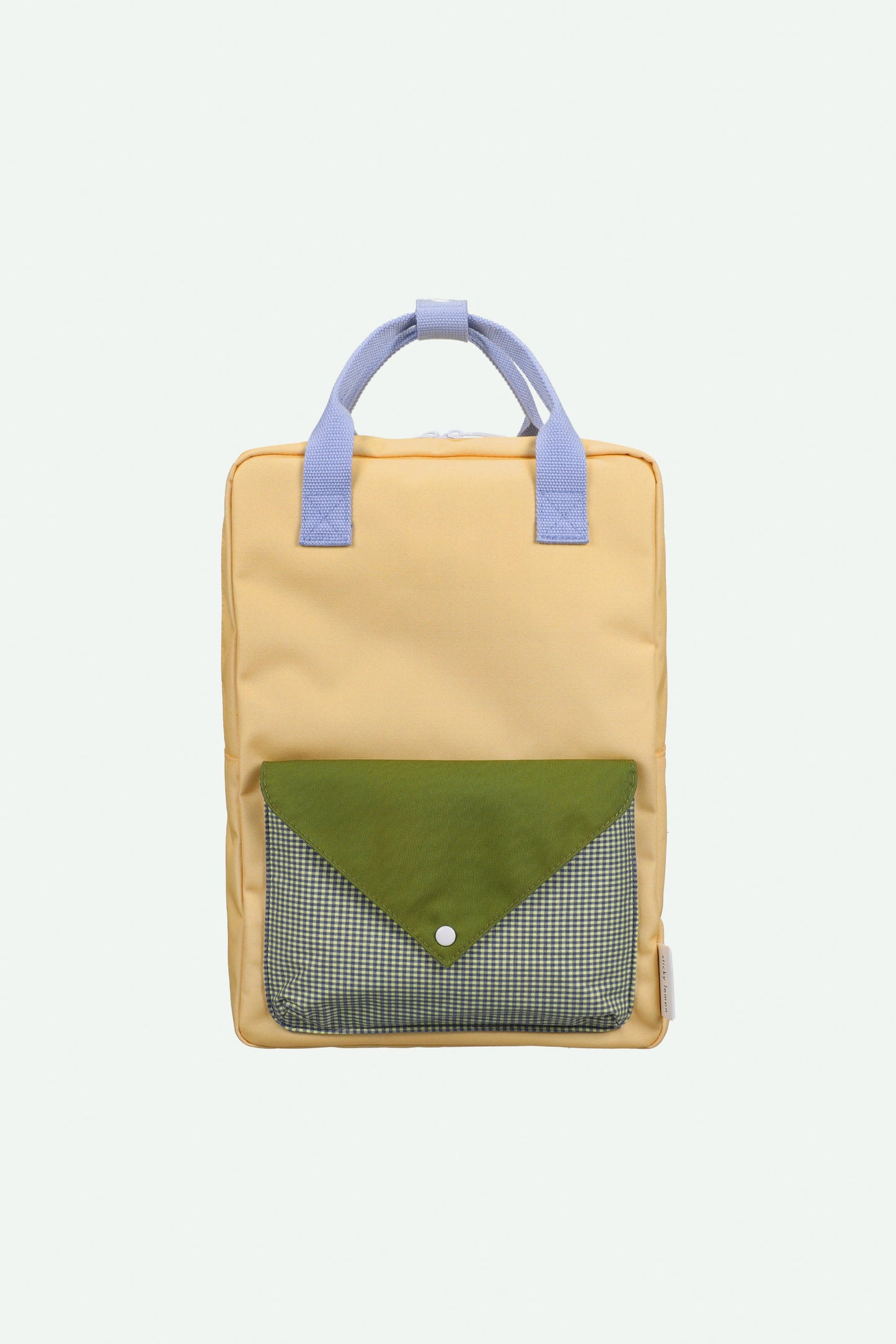 Mochila Grande Envelope Twiggy Beige Sticky Lemon | mochila-envelope-twiggybeige-lollakids