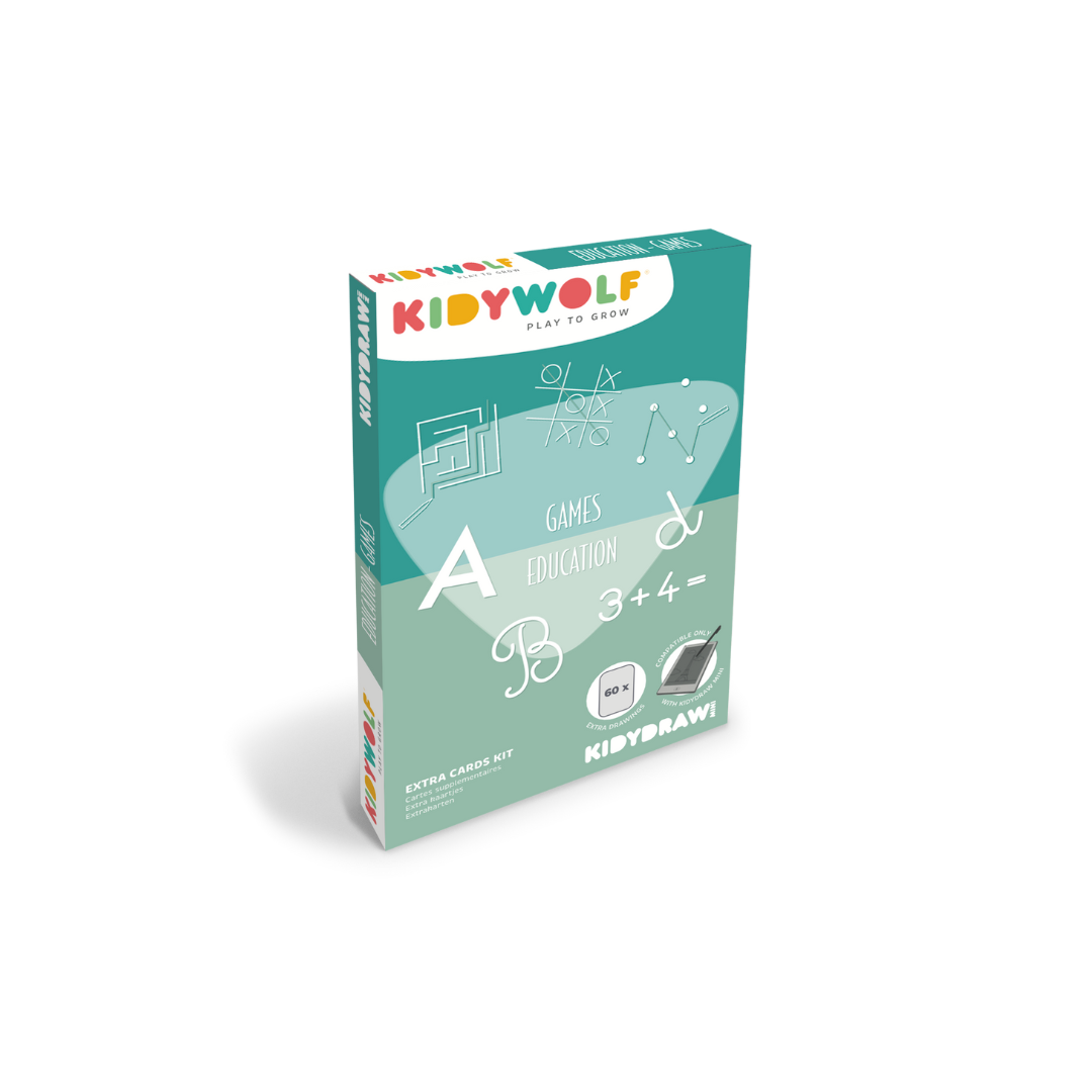 Refill KIDYDRAW-MINI Jogos e Educação Kidywolf – frente