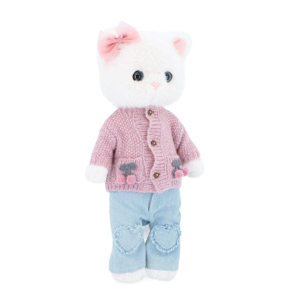 Conjunto de roupa Outono Aconchegante da Orange Toys para peluches Lucky Kitty | orange-toys-roupa-peluche-lucky-kitty-outono-aconchegante-lollakids