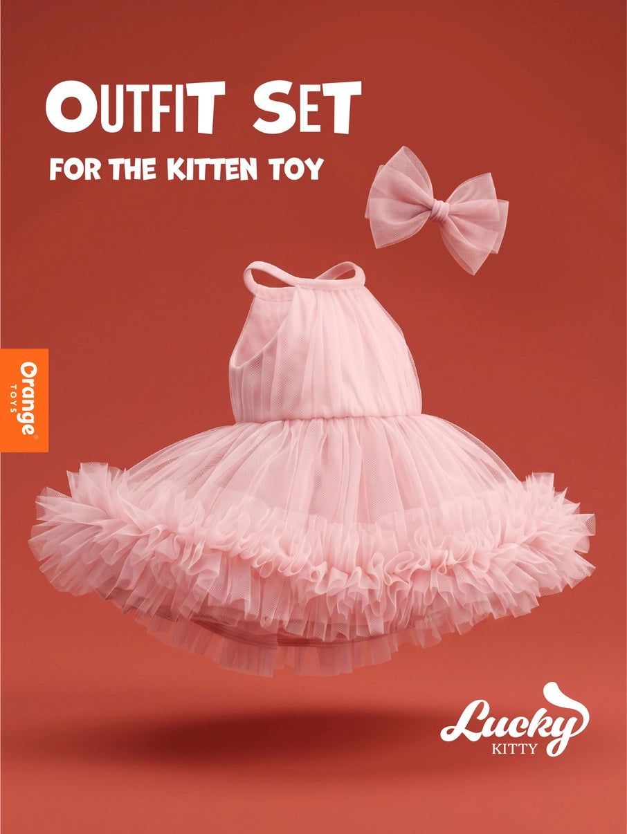 Conjunto de roupa Fairy Grace da Orange Toys para peluches Lucky Kitty | orange-toys-roupa-peluche-lucky-kitty-fairy-grace-lollakids