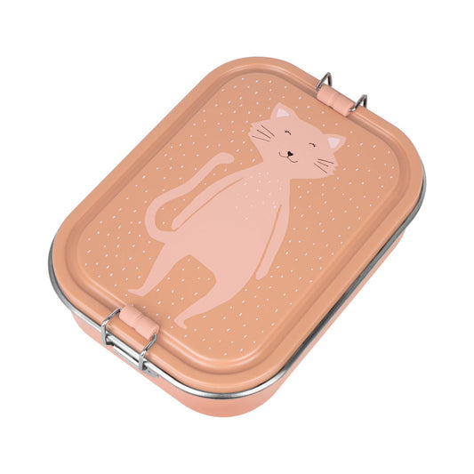 Lancheira metálica grande Trixie Mrs. Cat | trixie-lancheira-metalica-grande-mrs-cat-lollakids