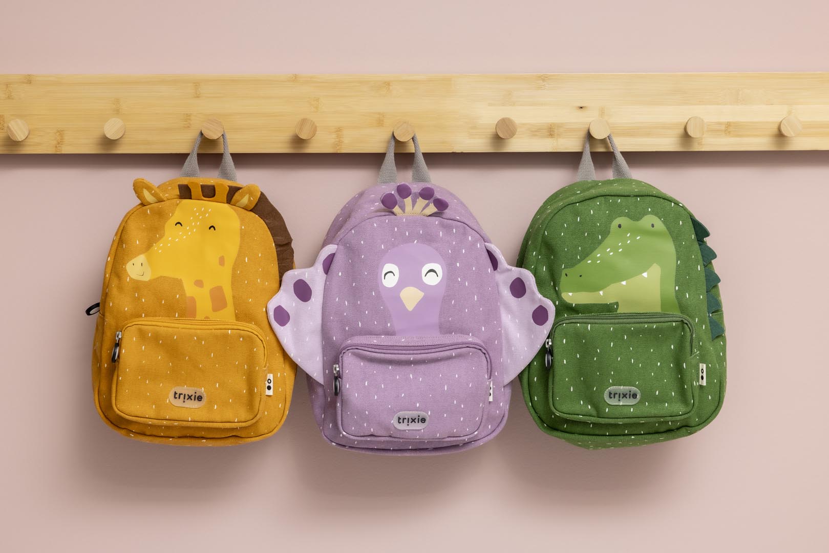 Mochila Jacaré Mr. Alligator Trixie Baby - vista lateral