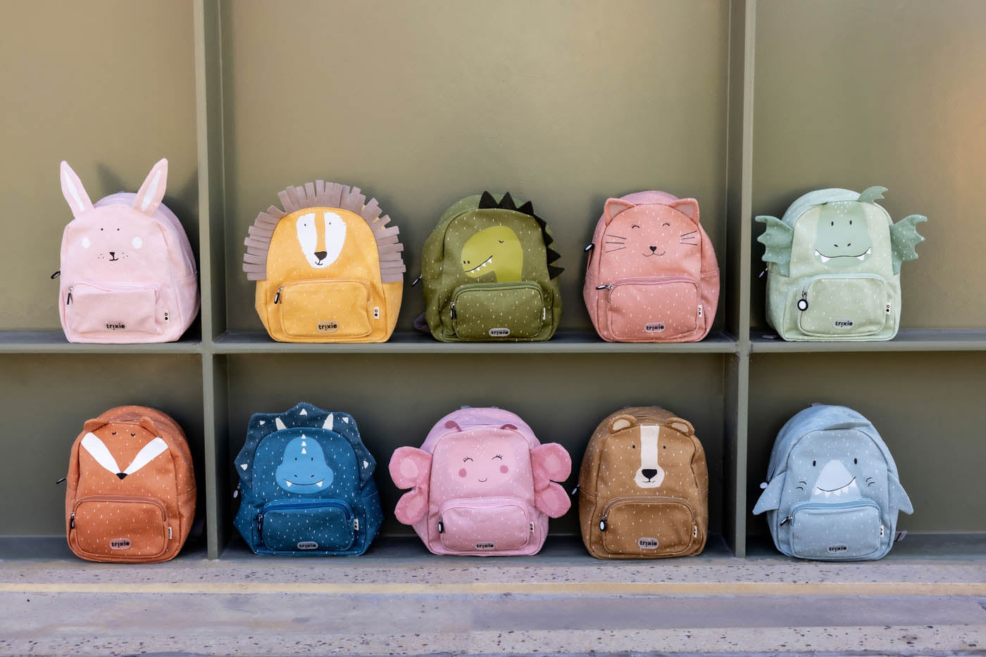 Mochila Mrs Rabbit Trixie Baby | mochila-crianca-mrsrabbit-lollakids
