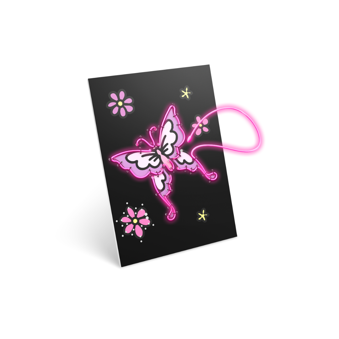 KIDYNEON Kidywolf – Kit criativo de decoração luminosa Contos de Fadas