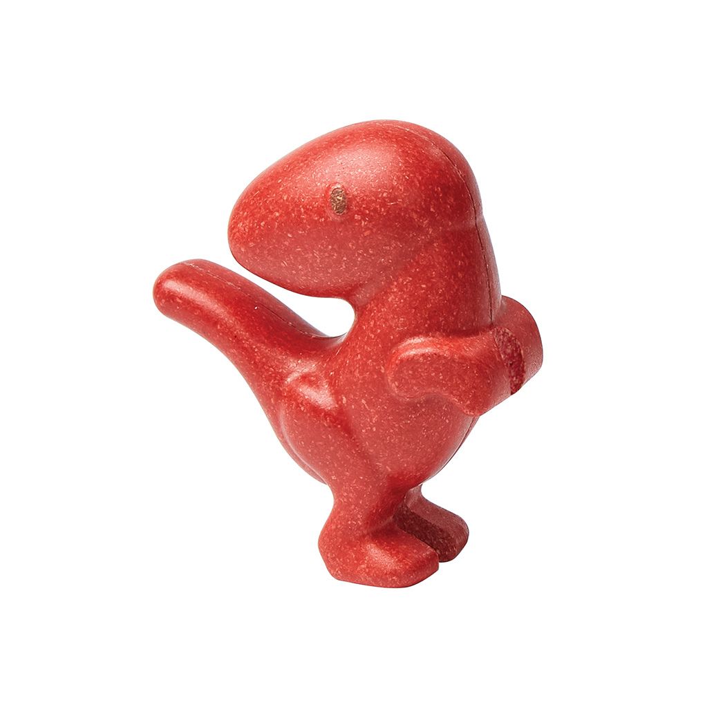 Tiranossauro Rex de madeira PlanToys | animais-madeira-plantoys-brinquedo-educativo-lollakids