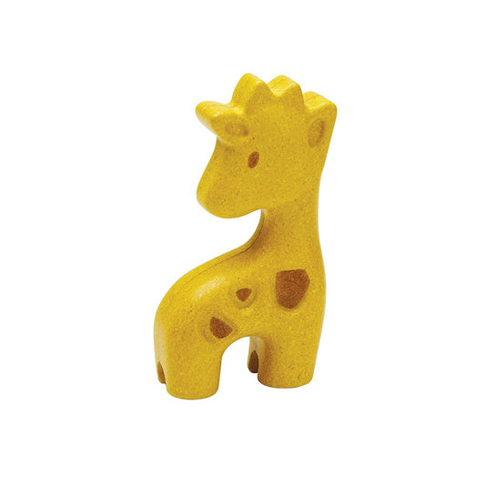 Girafa de madeira PlanToys - brinquedo educativo sustentável 12 meses - Lolla Kids | plantoys-brinquedos-madeira-girafa-lollakids