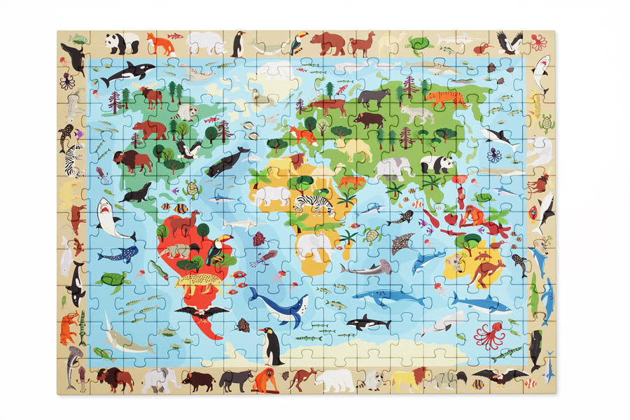 Puzzle+Jogo - Descobrir o Mundo